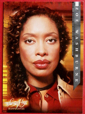 Joss Whedon's FIREFLY - Card #03 - Zoe Washburne - Inkworks 2006-image