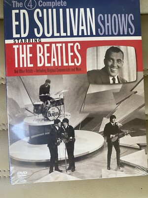 THE ED SULLIVAN SHOWS STARRING THE BEATLES ~ DVD ~ SEALED!!! Complete 4 Shows!-image