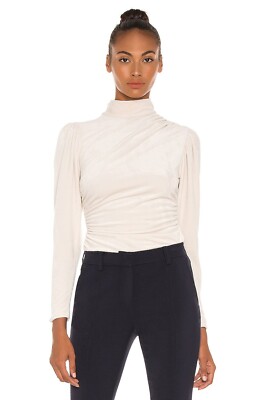 A.L.C. Joss Knit Moc-Neck Turtleneck Top (8 US, Medium) Reg $395  NWT.  ALC-image
