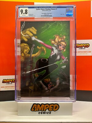 Spider-Gwen: Shadow Clones #1 Marvel Comic Kingdom Creative Virgin CGC 9.8-image