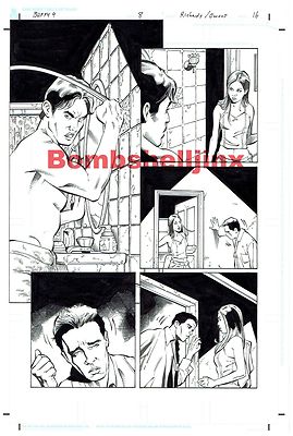 Dark Horse Joss Whedon's BUFFY 9 #8 Page 16 Original Art -- Richards  and Owens-image