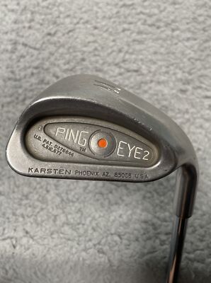 Ping Eye 2 Plus Pitching Wedge Classic Mid Size Loft Stiff Flex Orange Dot W-image