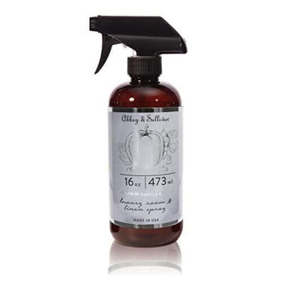 Abbey & Sullivan Linen Spray, Pumpkin Vanilla Latte, Room Spray 16 oz.-image