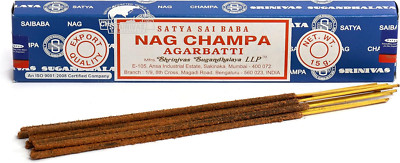 3 Packs Origional  Sai Baba Nag Champa Incense Sticks Joss Insence - Insense 15G-image