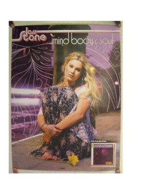 Joss Stone Poster  Mind Body & And Soul  Two Sided-image