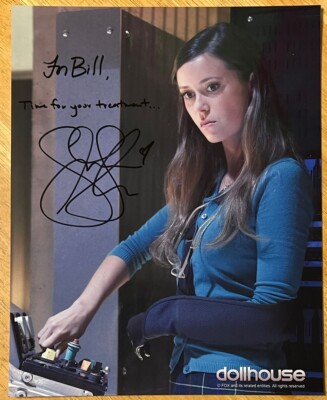 Autographed Summer Glau Photo Dollhouse Joss Whedon -image