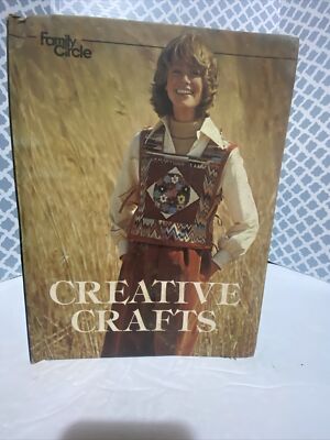 Creative Crafts by Family Circle Staff (1947, Hardcover) Vintage Needlepoint-image