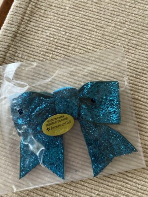 American Girl Joss competition cheer bow for 18