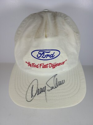 Vintage Danny Sullivan Autographed Snapback Hat- Ford-image