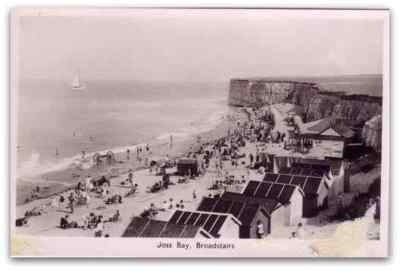 A5 Photo Gloss Print Broadstairs Joss Bay Vintage Old-image