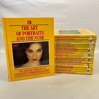 18 Kodak Library of Creative Photography Hardcover Complete Set Time Life Books-image