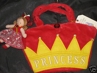 Princess Purse with Doll Creative Fun Play Girl NEW!-image
