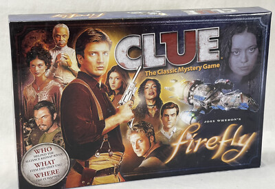 Clue The Classic Mystery Game Joss Whedon's FIREFLY Edition 100% Complete-image