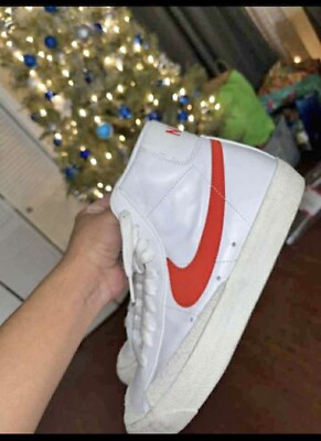 White Blazer Mid ‘77 Orange-image