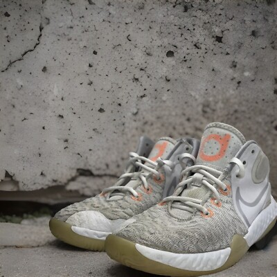 Nike KD Trey 5 VIII White Total Orange Kid’s Size 3.5Y / Women’s Size 5.5-image
