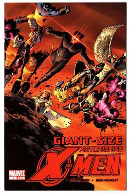 Giant-Size Astonishing X-Men (2008) 1 NM 9.4 Joss Whedon Story John Cassaday Art-image