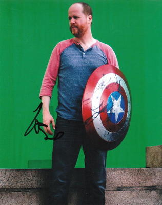 JOSS WHEDON.. The Avengers: Age Of Ultron Director - SIGNED-image