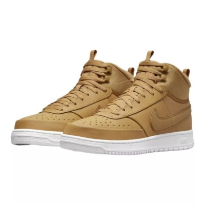 Nike Court Vision Mid Elemental Gold Sneaker Boot DR7882-700 Men’s Size 9.5-image