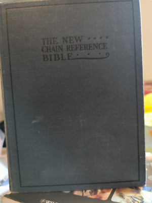 The New Chain Reference Bible 1964 Thompson HC 4th Improved ED Kirkbride KJV -image