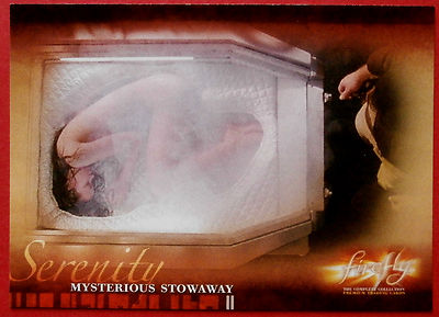 Joss Whedon's FIREFLY - Card #14 - Mysterious Stowaway - Inkworks 2006-image