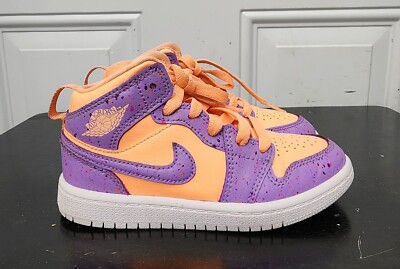 Nike Air Jordan 1 Mid SE Atomic Pulse Kids Size 11C-image
