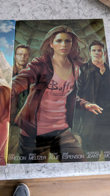 Buffy the Vampire Slayer Season 8 Library Edition Volume 4 by Joss Whedon Angel-image