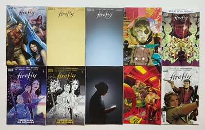 FIREFLY # 1 3 10 25 VARIANT BOOM BIG 10 Comic Book LOT JOSS WHEDON J4,703-image