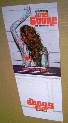 JOSS STONE promo COUNTER STANDEE • Introducing-image