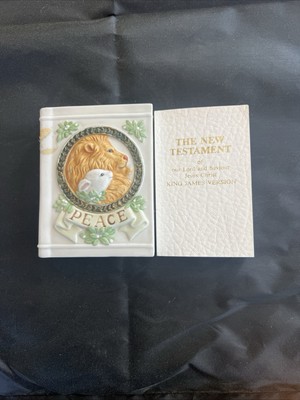 The Lion And The Lamb Enesco Brushcreek Creative Co 1992-image