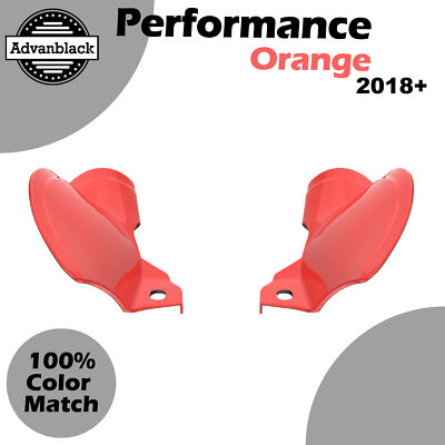 Mid Frame Air Deflector PERFORMANCE ORANGE For M8 Harley Lower Rider Street Bob-image