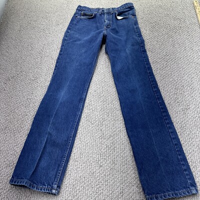 Levi's  Mens Regular Traditionnel Fit Jeans in Blue Wash Size 33W 30L orange tag-image