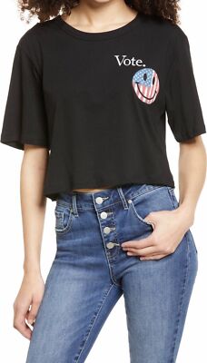 La La Land Creative Co Vote Graphic Tee NEW WITH TAGS-image