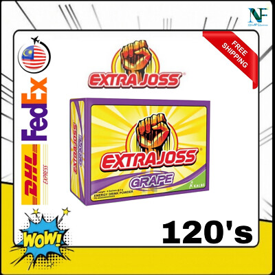 120 pcs EXTRA JOSS Active Flavor 5 Pack Energy Drink Powder Boost Stamina-image