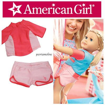 American Girl SWIM SHIRT & SHORTS~Swimsuit 18