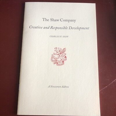 The Shaw Company, Creative And Responsible Development -image