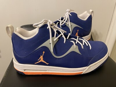 - Jordan Flight TR 97 Mid Game Royal Orange Mens 10.5-image