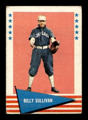 1961 Fleer #141 Billy Sullivan White Sox VG+ *2p-image
