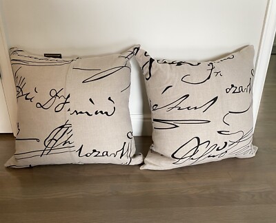 Natural Linen Pillow Covers/Set Of 2 By Creative Co-Op-image