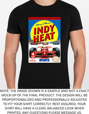 Danny Sullivan_S Indy Heat Nes Graphic T Shirt Men or Women NEW-image