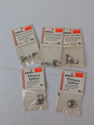 Lot of 5 New in Package Sullivan Elevator Splitter No. 558 RC Hobby-image