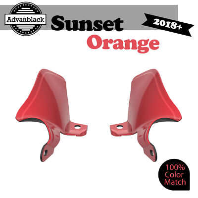 For M8 Harley Lower Rider Street Bob ABS Mid Frame Air Deflector SUNSET ORANGE-image