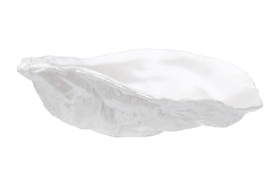 White Ceramic Shell Shaped Dish-image