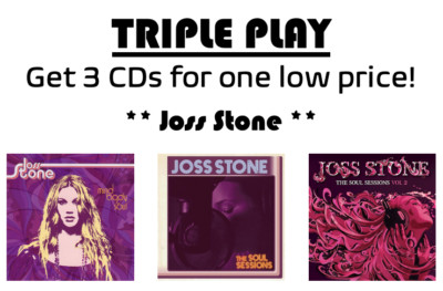 JOSS STONE - Triple Play Sale: Lot Of 3 CDs   ** FREE 🇺🇸 US SHIPPING! **-image