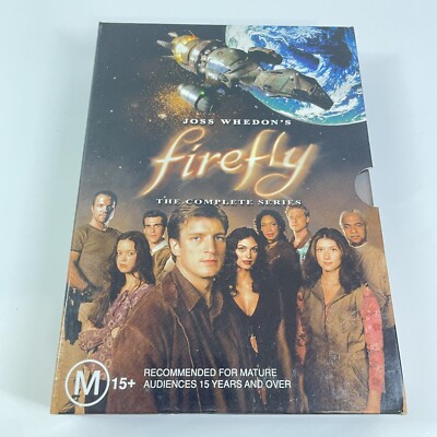 Joss Whedons FIREFLY The Complete Series 4 Discs Science Fiction Scifi DVD Set-image