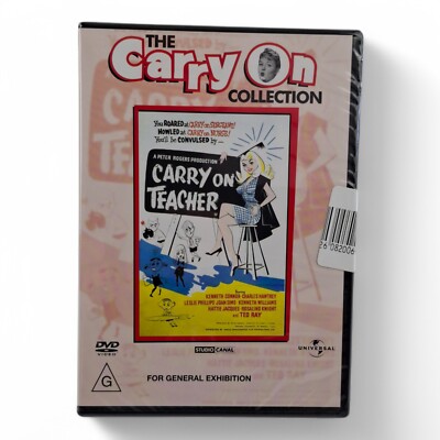 Carry On Teacher (DVD, 1959) Region 4 Comedy NEW SEALED-image