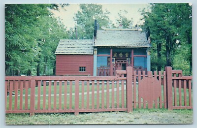 Postcard CA Weaverville California The Joss House AF2-image