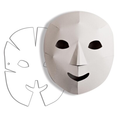 Creativity Street Dimensional Paper Masks-image