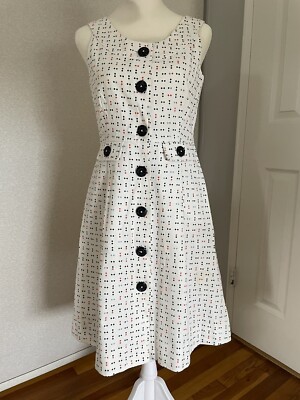 Olive & Orange Mod Dress Size 4-image