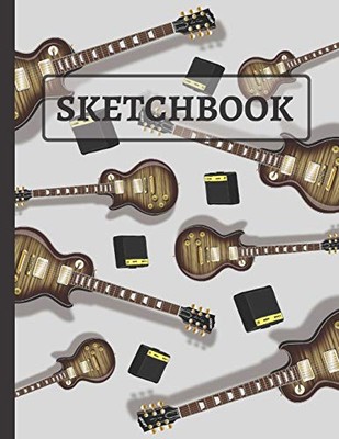 SKETCHBOOK: KIDS ELECTRIC GUITAR SKETCHBOOK TO PRACTICE By Sketch Creative Co-image