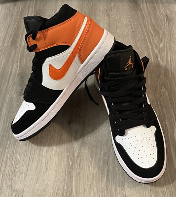 Size 8 Womens or 6 Men - Jordan 1 Mid Shattered Backboard 2019-image